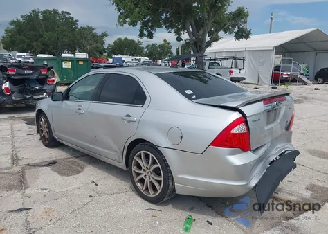 2012 Ford Fusion Sel z USA, uszkodzony, nr VIN 3FAHP0JA9CR377894
